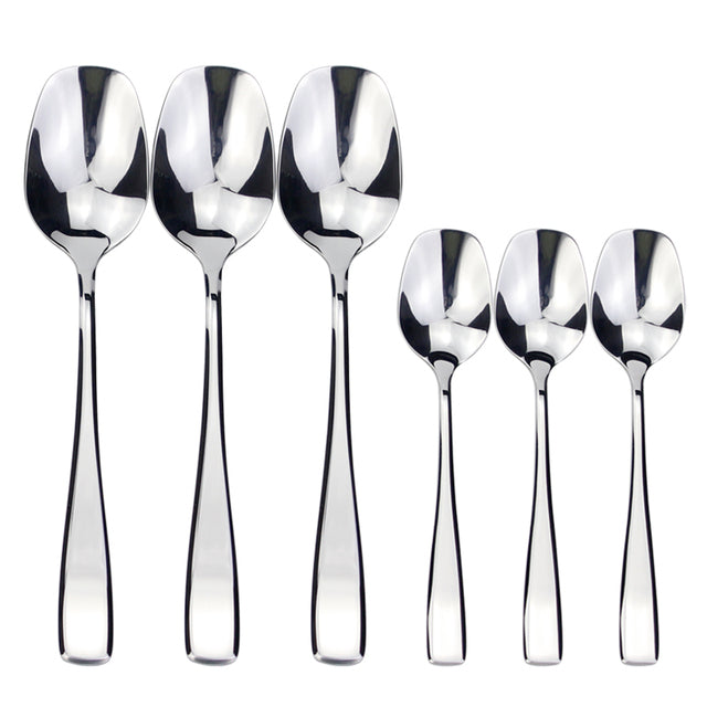 Sleek Stainless Steel Cutlery Set