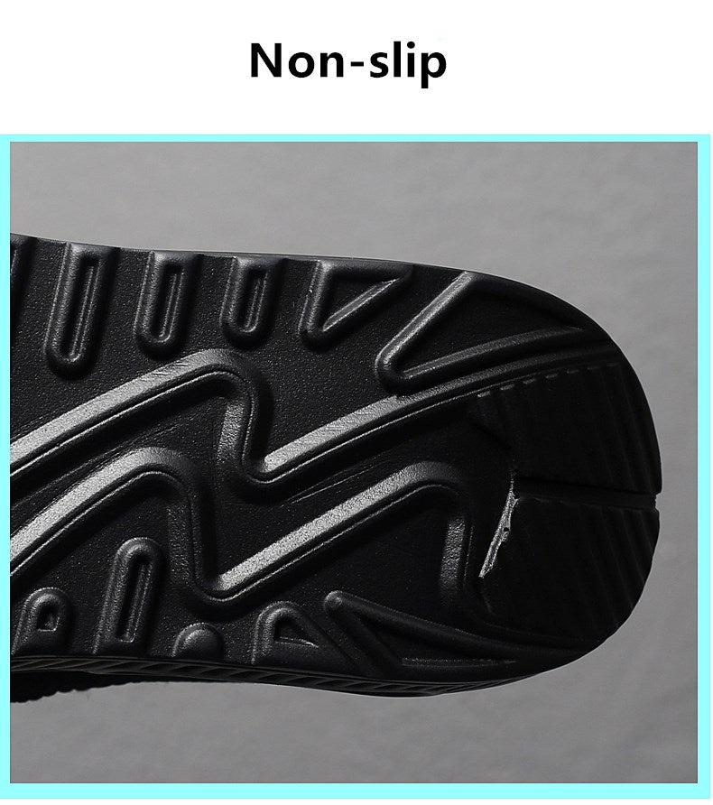 Lightweight Breathable Slip-on Women’s Platform Running Shoes