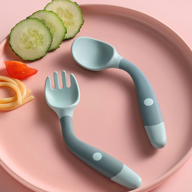 BPA-Free Flexible Silicone Baby Spoon
